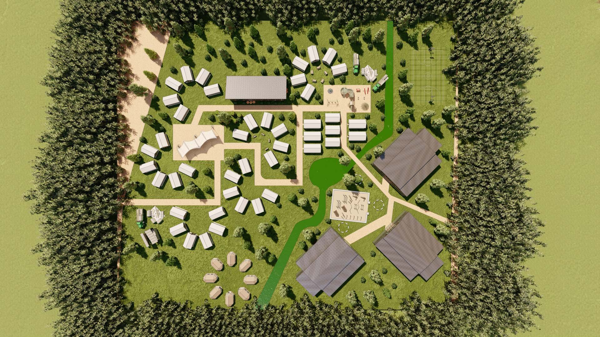 Emergency Housing in a "Village"