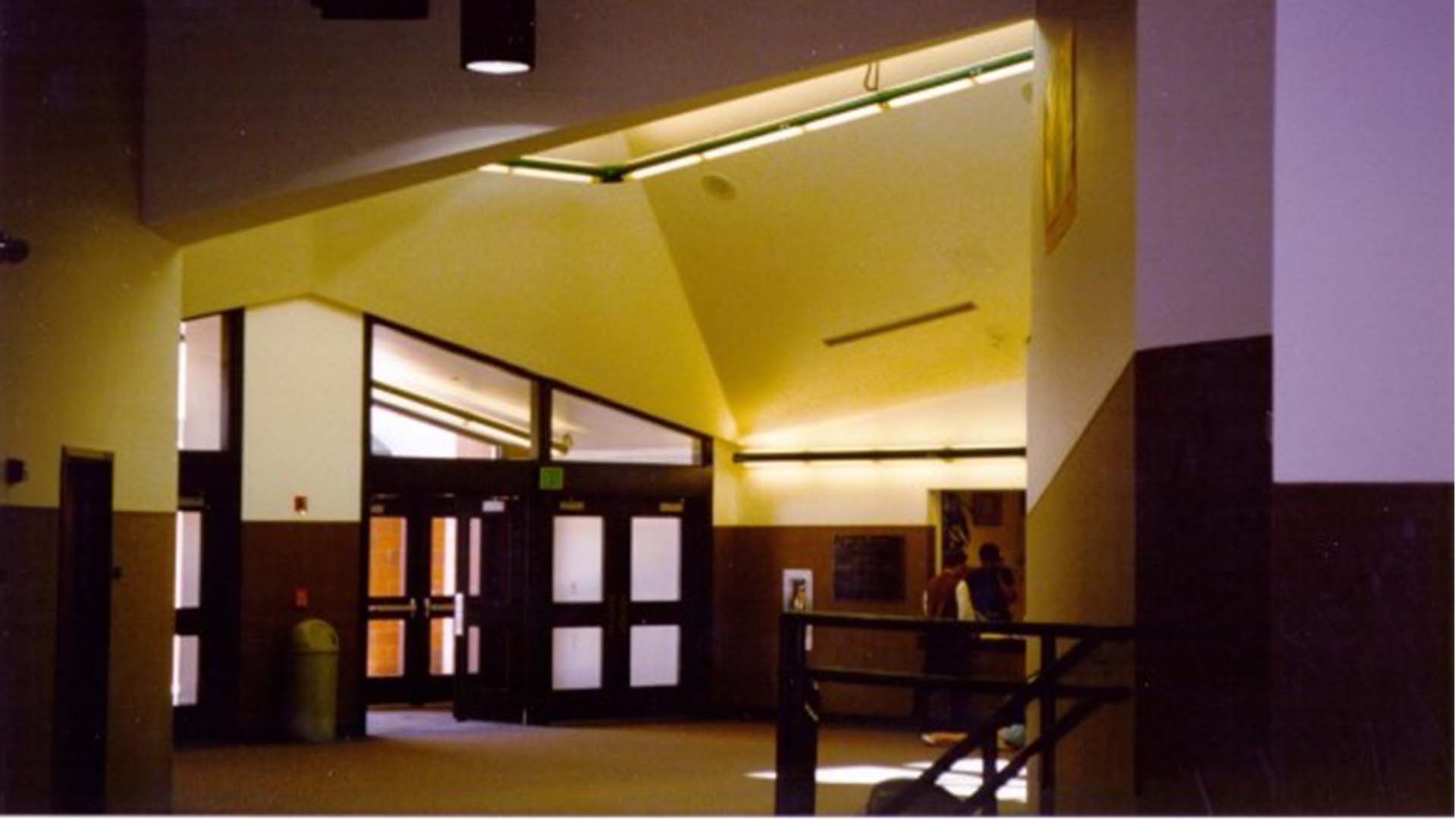 Entry Lobby, West Wendover Jr./Sr. High School, Elko County School District, West Wendover, NV