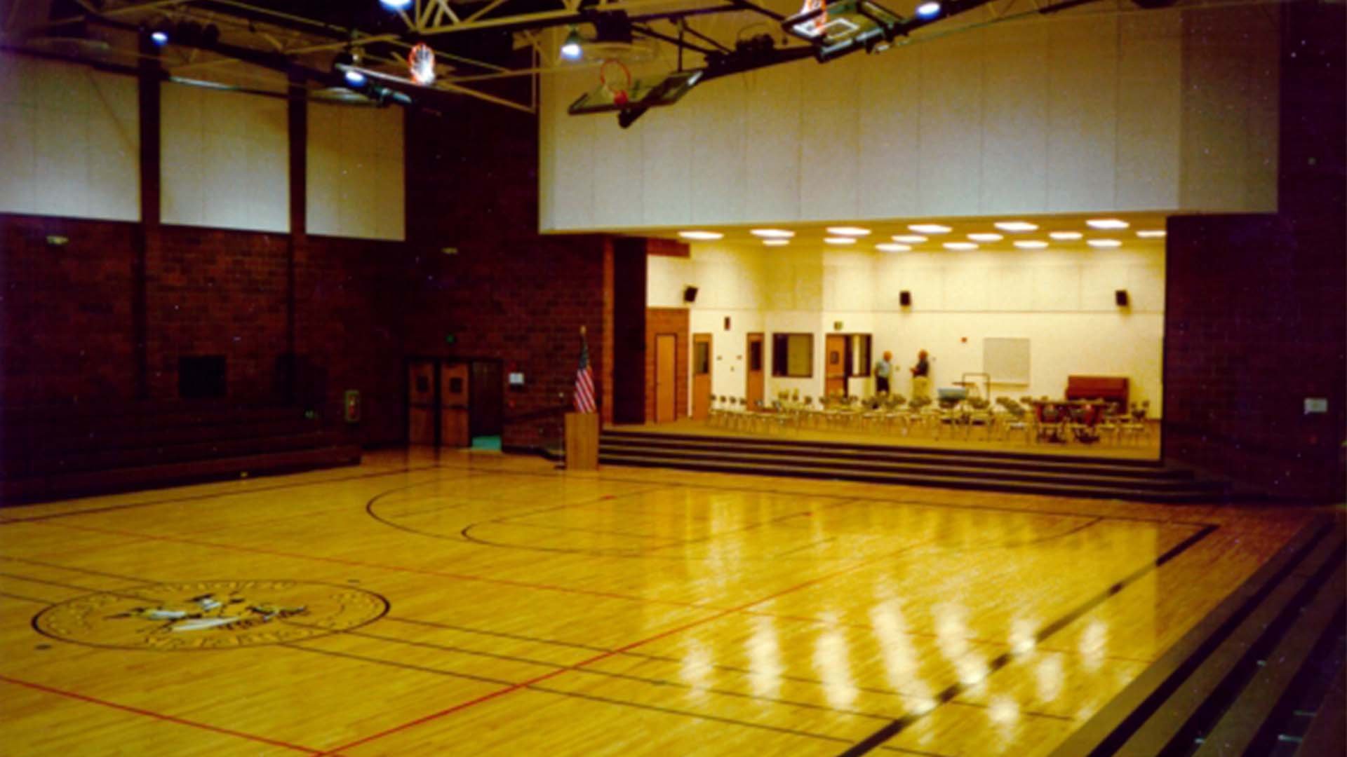 Gymnasium, West Wendover Jr./Sr. High School, Elko County School District, West Wendover, NV