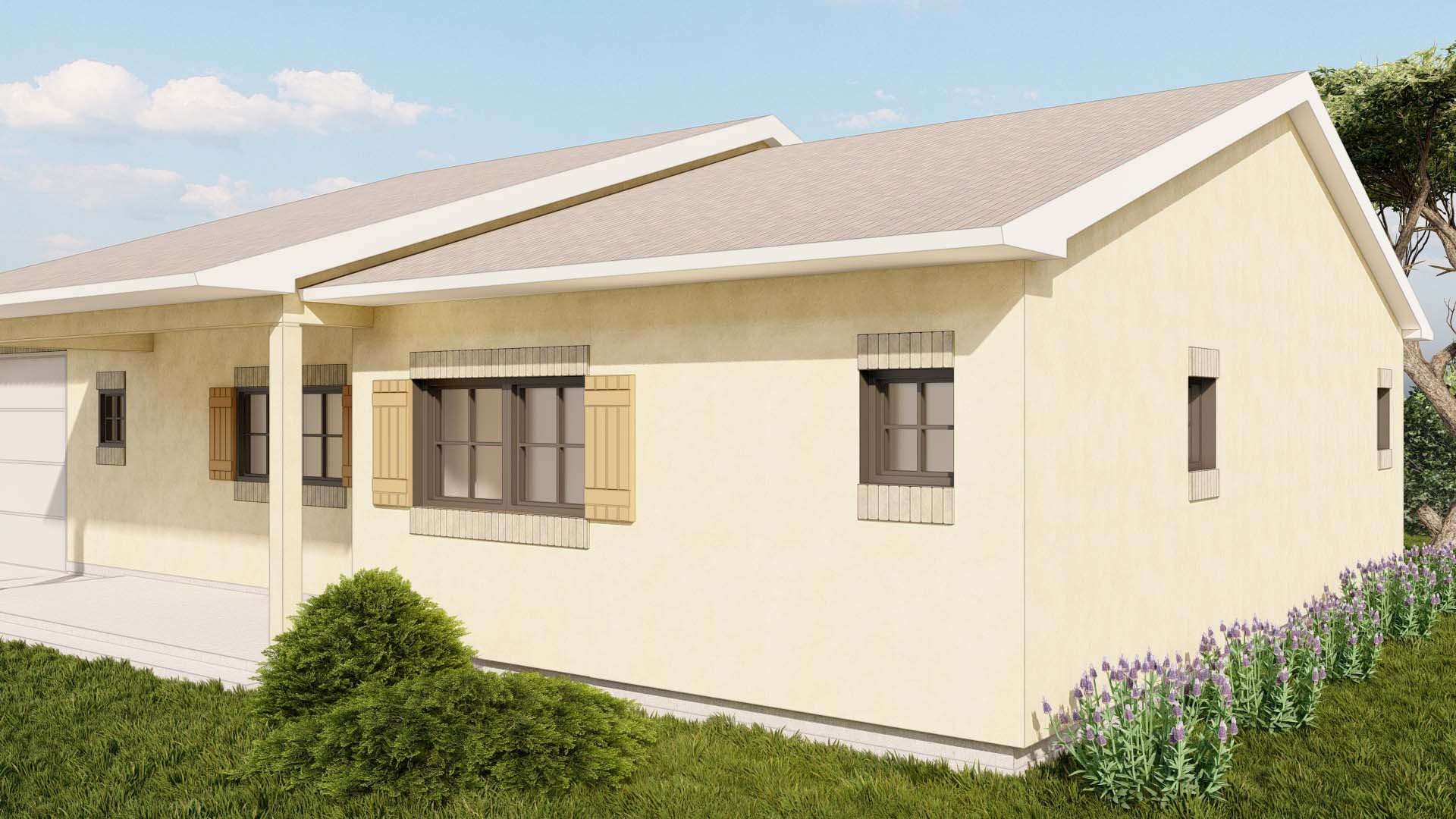 Retrofit Panels in place and with stucco