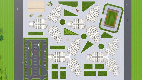 05. Tri-Wing Dorm floor plan_1 - Photo