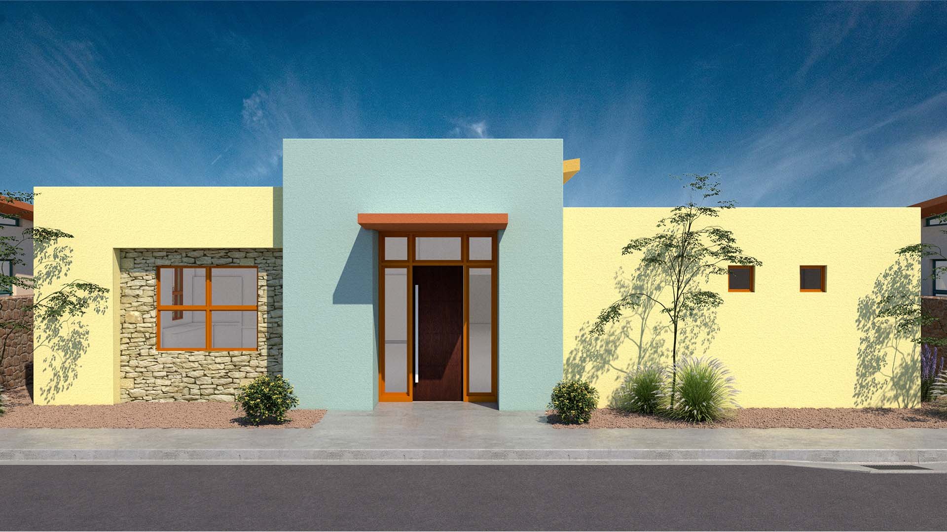 Single-Family Prototype "Passive House" Home, El Paso, TX