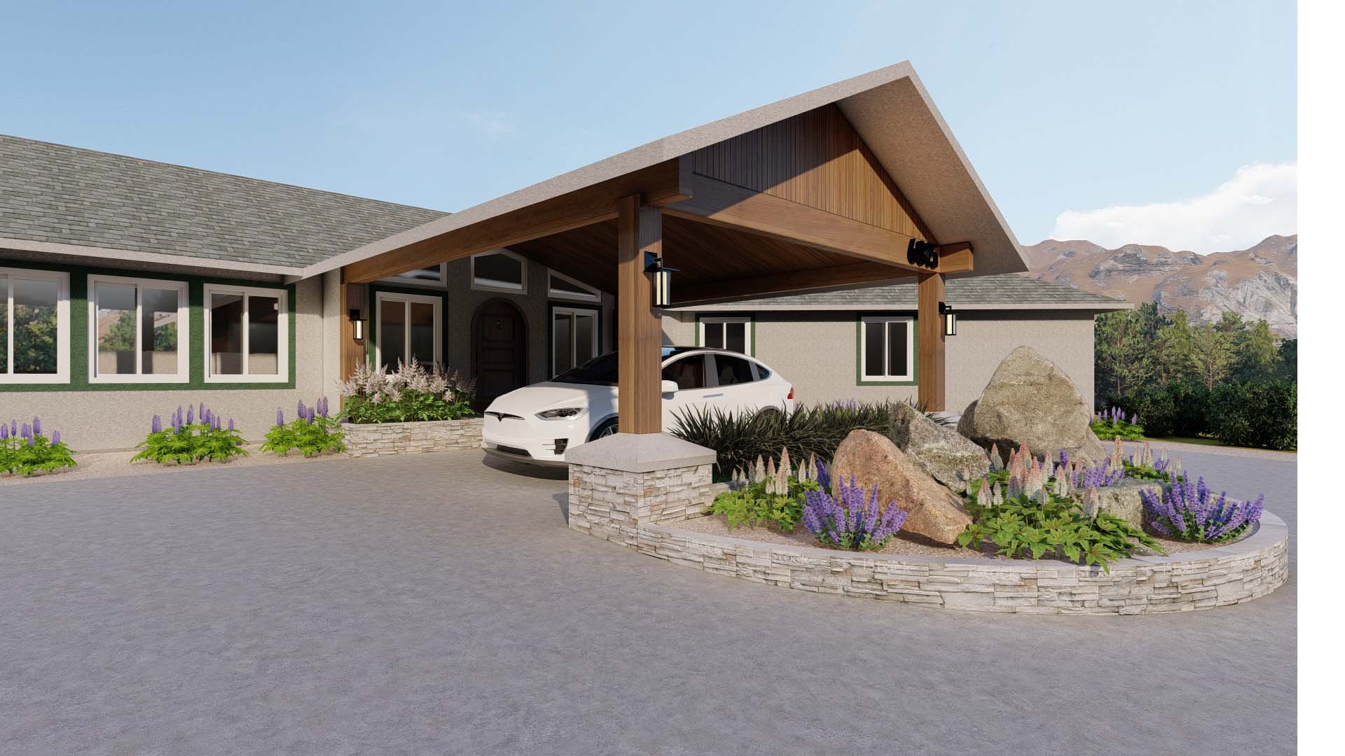 New Porta Cochere, Reno, NV