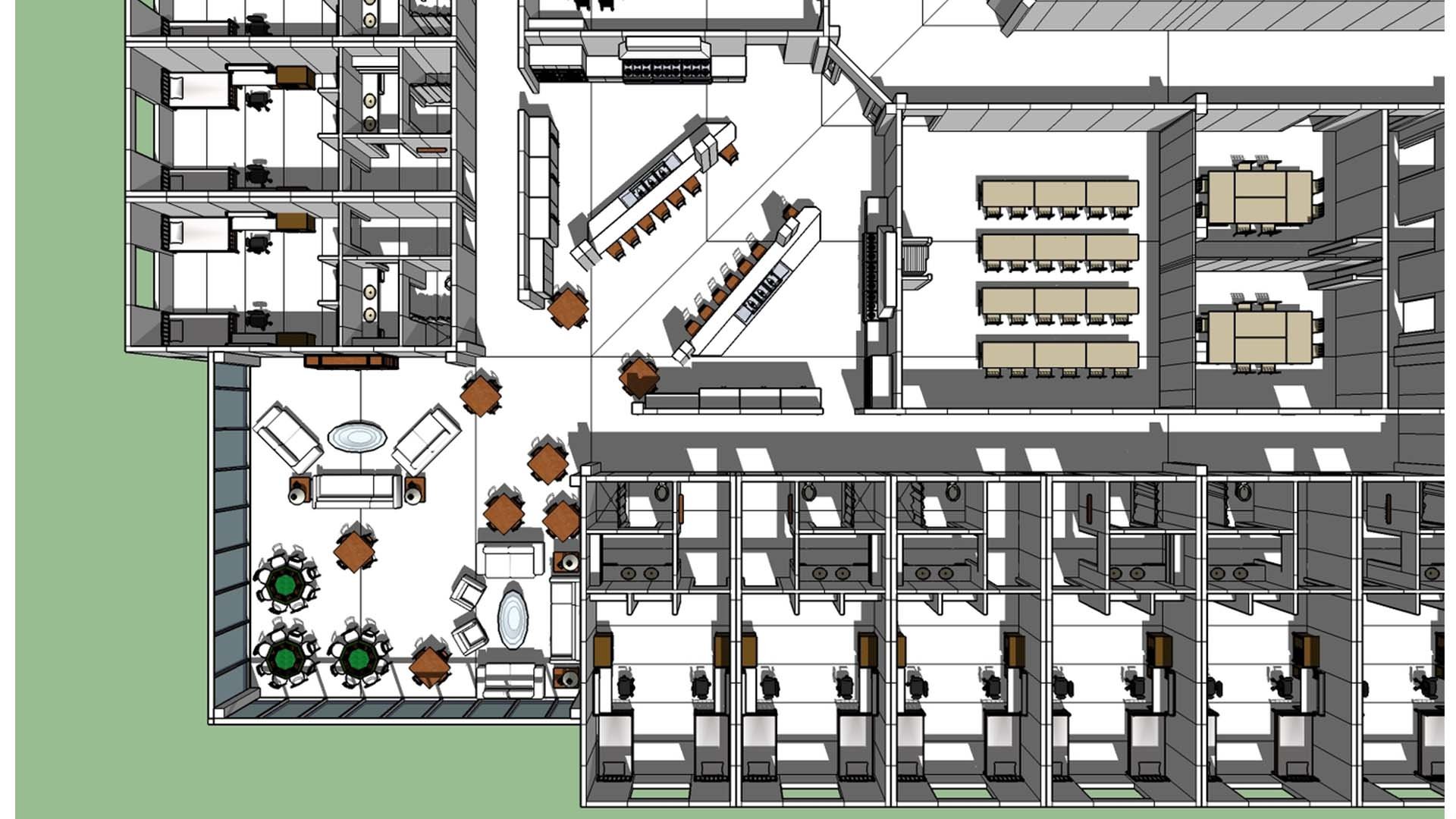 Prototypical Living/Learning Dormitory, Plan